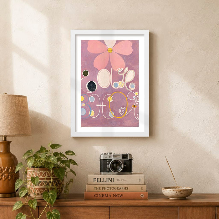 Adulthood No.5 - Hilma af Klint Art Print from our Australian Made Framed Wall Art, Prints & Posters collection by Profile Australia