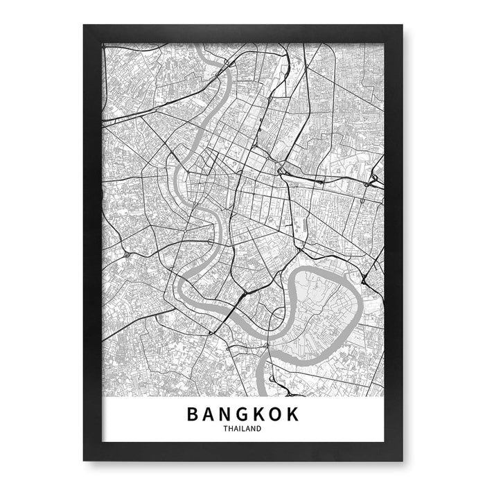 A3 (29.7 x 42cm) / Matte Black Frame / No Border