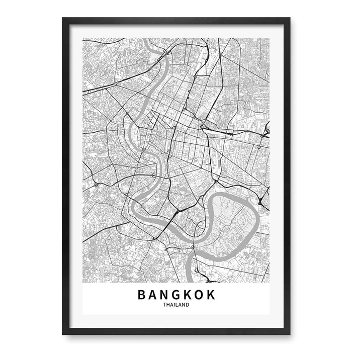 A1 (59.4 x 84.1cm) / Matte Black Frame / White Border