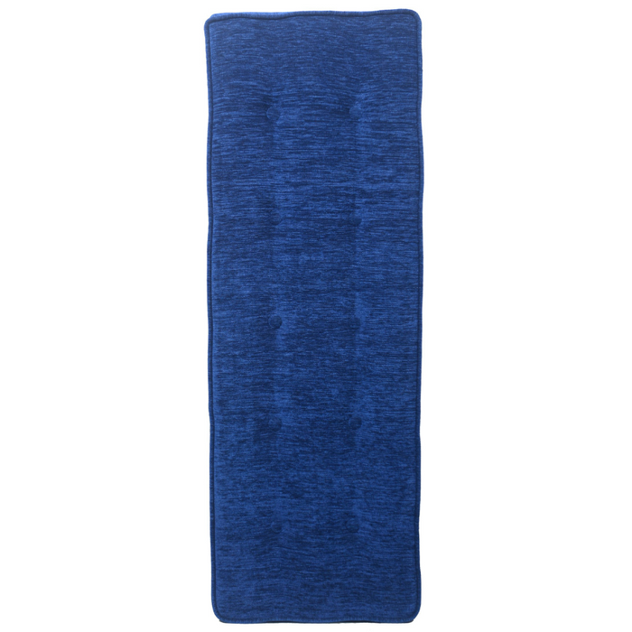 Capella Indigo Blue Upholstered Entryway Bench Seat - 120 Cm - Fab Habitat , Benches,