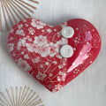 Ceramic Wall Mounted Heart - Button My Heart 1