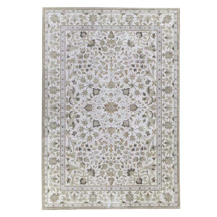 Dhruv Multicoloured Distressed Machine Washable Large Rug