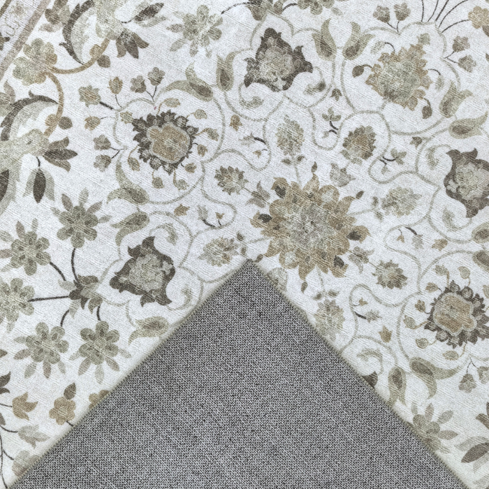 Dhruv Multicoloured Distressed Machine Washable Large Rug