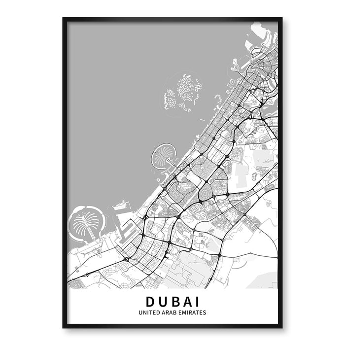A0 (84.1 x 118.9cm) / Matte Black Frame / No Border