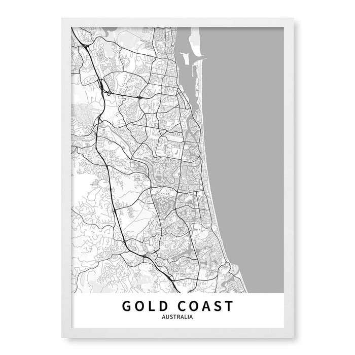 A2 (42 x 59.4cm) / Matte White Frame / No Border