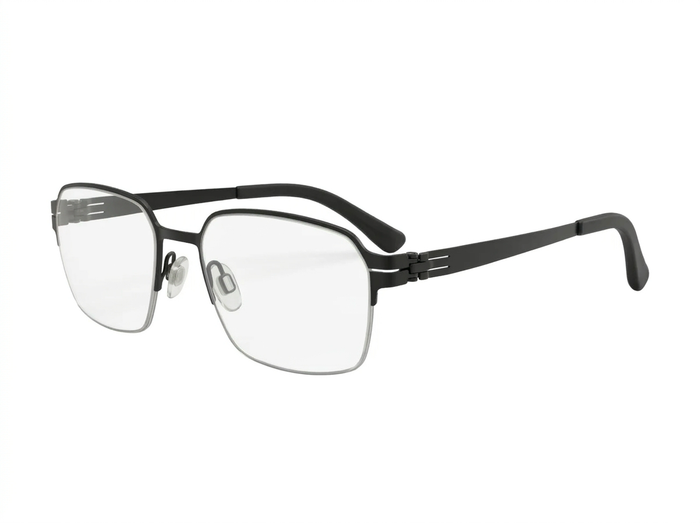 IC! BERLIN-MOABIT-BLACK-5722-GLASSES FRAMES