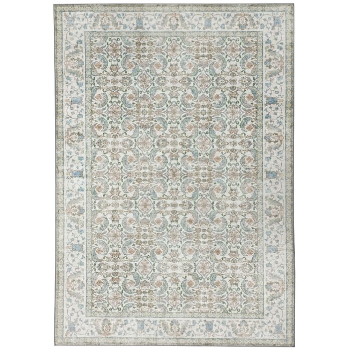 Kingston Multicoloured Distressed Machine Washable Large Rug