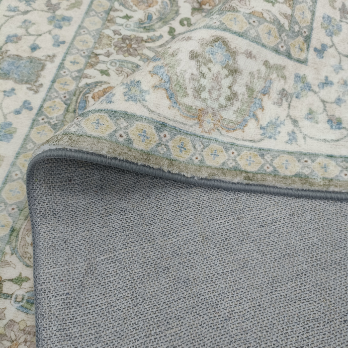 Kingston Multicoloured Distressed Machine Washable Large Rug