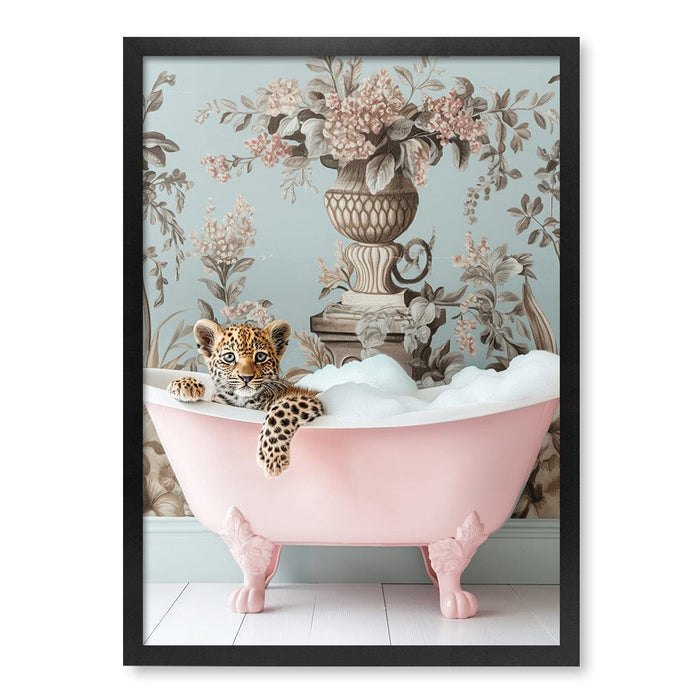 A4 (21 x 29.7cm) / Matte Black Frame / No Border