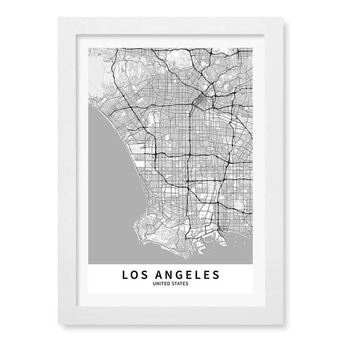 A4 (21 x 29.7cm) / Matte White Frame / White Border