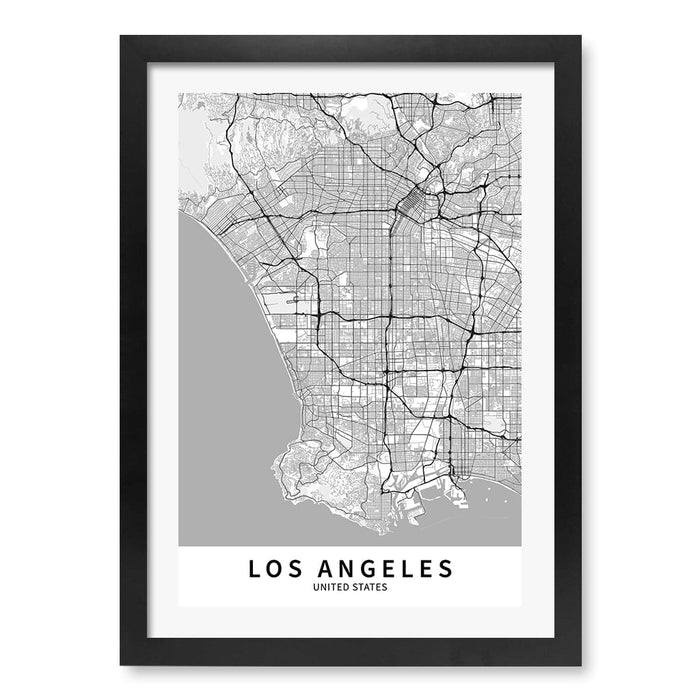 A3 (29.7 x 42cm) / Matte Black Frame / White Border