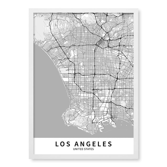 A2 (42 x 59.4cm) / Matte White Frame / No Border