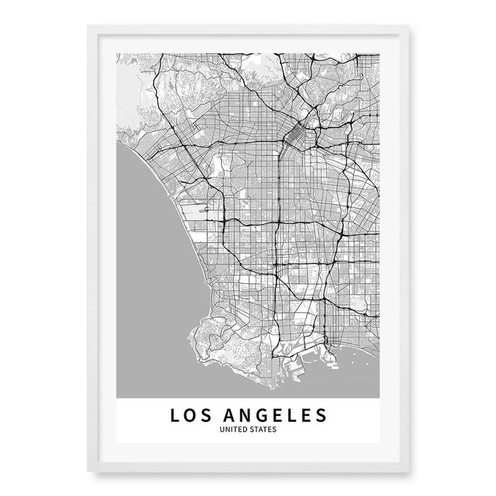 A1 (59.4 x 84.1cm) / Matte White Frame / White Border