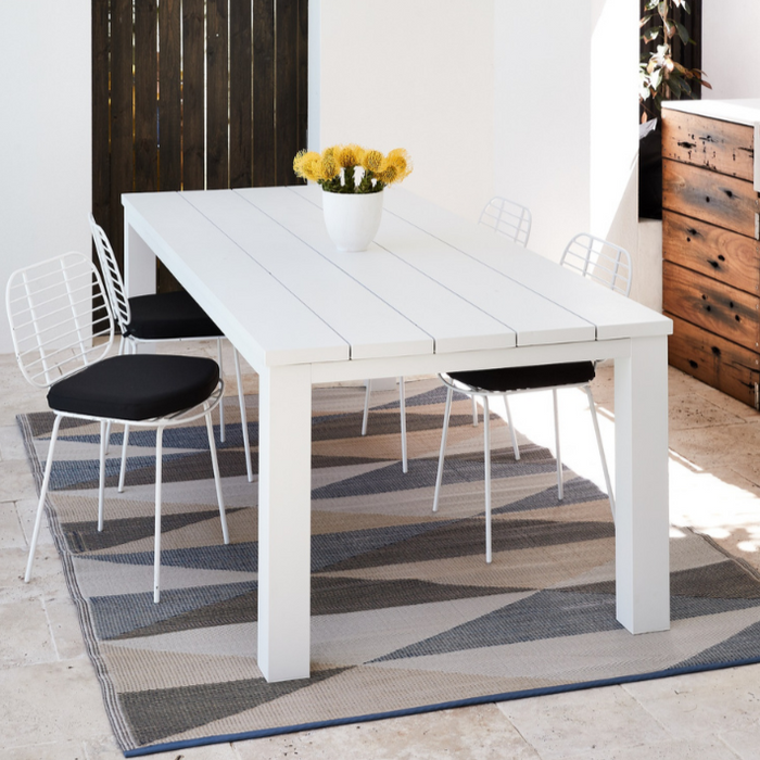 Monaco Champagne Beige and Cream Multicoloured Modern Recycled Plastic Outdoor Rug - Fab Habitat , Recycled Plastic Rugs & Mats,