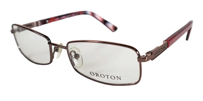 Oroton eyeglasses on a white background