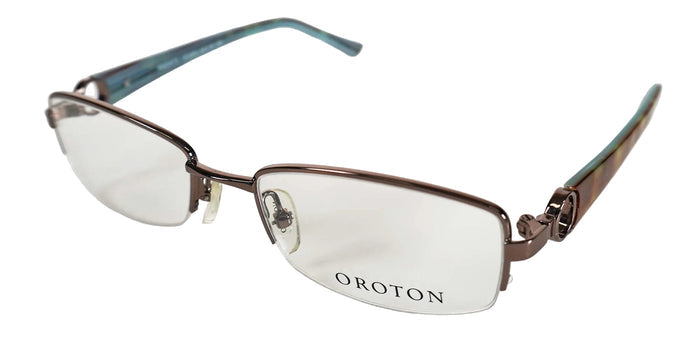 Oroton eyeglasses on a white background