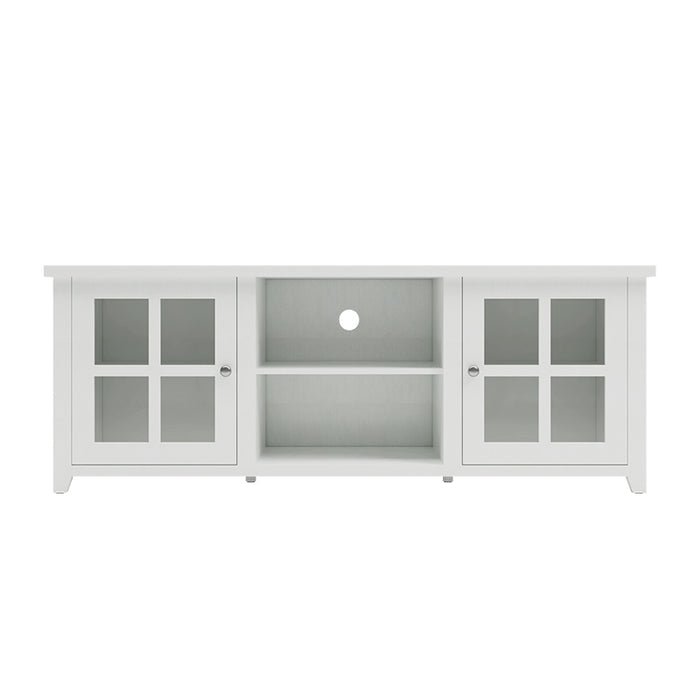 Pembroke White 165cm Entertainment TV Unit - Fab Habitat , TV Units,