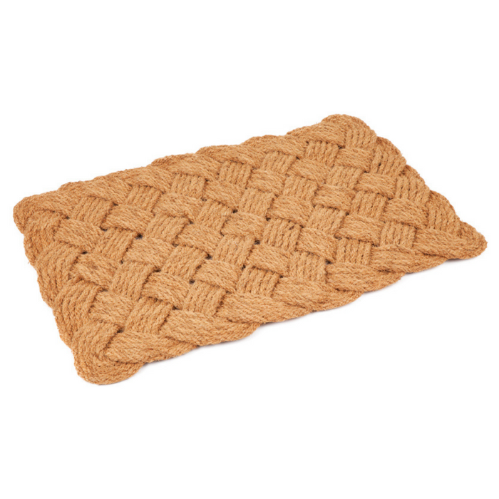 Periyar Plain knotted Coir Doormat - Fab Habitat , Doormats,