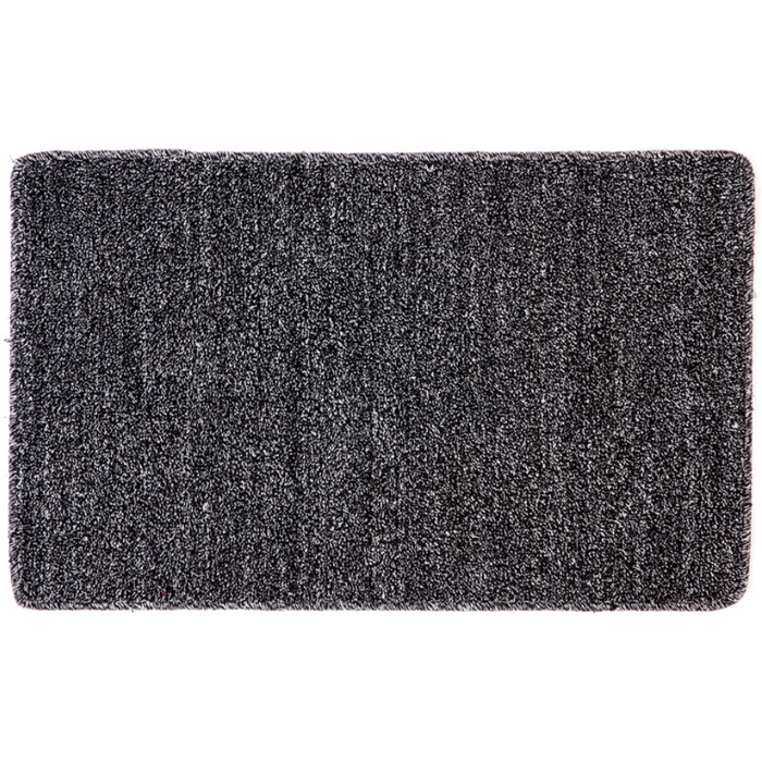 Polycot Black Non Slip Doormat - Fab Habitat , Doormats,
