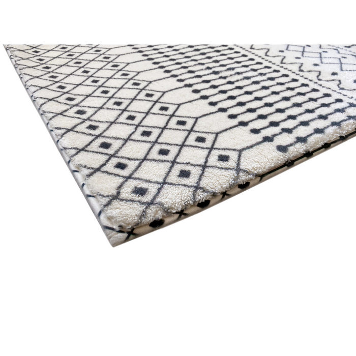Skon Ivory Tribal Large Modern Soft Rug - Fab Habitat , Soft And Plush Turkish Rugs,