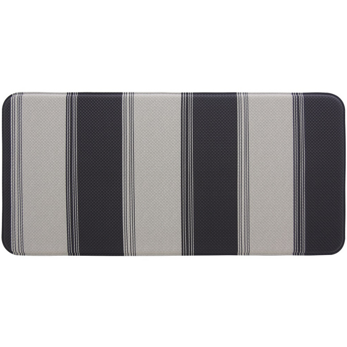 Stripe Deep Cavern Laundry & Kitchen Mat - Fab Habitat , Soft Padded Kitchen Mats,