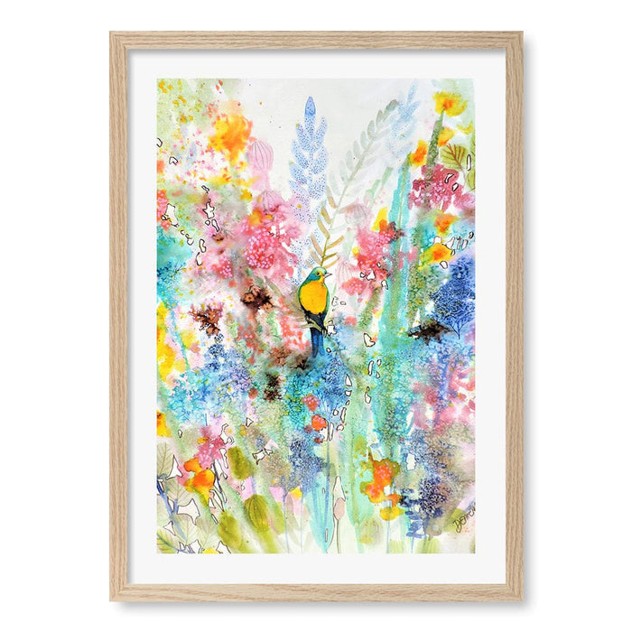 Warm Heart Wall Art Print by Sylvie Demers from our Australian Made Framed Wall Art, Prints & Posters collection by Profile Australia